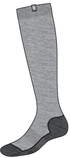 KANTRIE Thermo-Kniestrumpf Wollaktiv